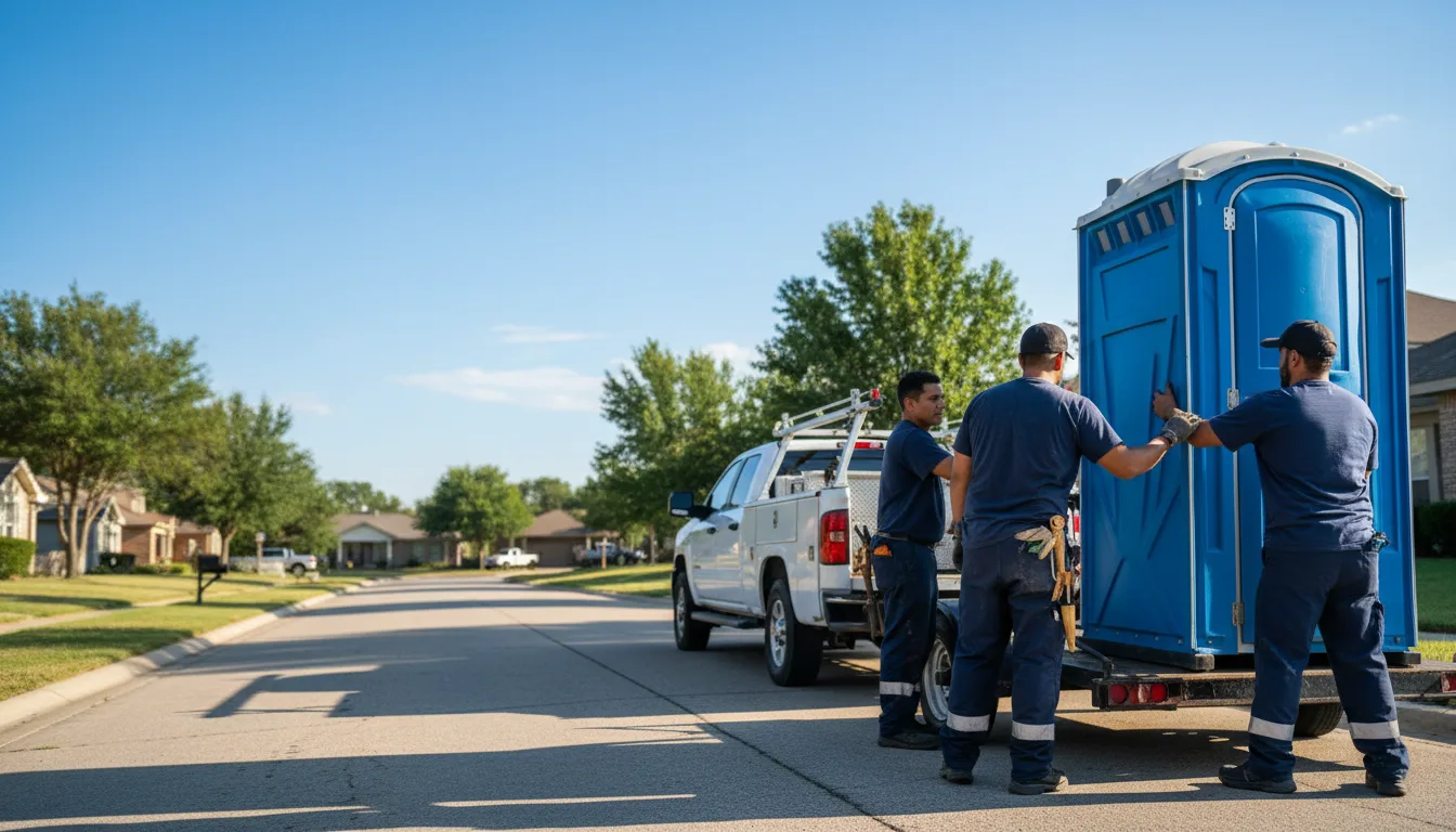 Portable Toilet Rental in Stratford, TX near me